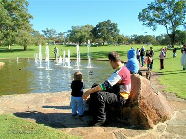 Mother & Child Fountain, Kings Park, Perth, Western Australia - 2